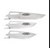 Gerber Randy Newberg EBS 3 pk Replacement Blades Clam Pack G4011
