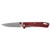 Gerber Zilch Folding Knife Drab Red 3.12in Plain Stonewash Drop Point