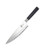 Shun Classic Hollow Ground Chefs Knife Ebony 8in Plain Damascus Chef SDM0719
