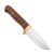 Puma IP Elk Hunter Fixed Blade Knife Oak 4.09in Plain Satin Drop Point 2