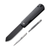 Civivi Sendy Folding Knife 2.83in Plain Black Stonewash Spey Point