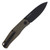 Civivi Sokoke Folding Knife 3.35in Plain Drop Point Blade Green Burlap