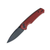 CIVIVI Altus Red 2.97 Inch Plain Black Stonewash Spear Point 1