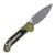 Microtech LUDT Gen III Apocalyptic Drop point OD Green