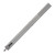 Lovins Customs Strix Balisong Titanium 4.5in Plain Satin Tanto