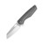 Kizer Sparrow Folding Knife Gray 3.27 Inch Plain Stonewash Sheepsfoot