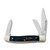 Frost Cutlery Caliber Black Jigged Bone Stockman FRCAL112BPB