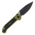 Microtech LUDT Automatic Knife OD Green 3.42in Black Clip Point