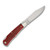 Queen Cutlery Red Bone One Blade Lockback Folding Knife