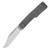 Jack Wolf Gunslinger Jack Checkered Titanium 3.23in Satin Clip Point