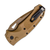 Hogue SIG Sauer Tactical OTS 3.5in Partially Serrated Coyote Tan