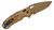 Hogue Sig K320 M17/M18 Folding Knife 3.5in Coyote PVD Drop Point Blade