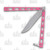 Bear & Son Balisong Pink Clip Point BR114PK