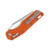 MT210T11PMOR MICROTECH MSI S/E Tri-Grip Polymer Orange Stonewash Partial Serrated