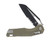 MT210T2PMOD MICROTECH MSI S/E Tri-Grip Green Injection Molded Black Blade P/S with Beadblast Hardware Standard