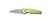 CIVIVI Starflare Folding Knife Lime 3.3 Inch Plain Satin Wharncliffe