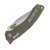 MT137RL11FLGTOD Microtech AMPHIBIAN RAM-LOK STW PART SERR FLUTED OLIVE DRAB G10