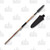 Condor Yari Fixed Blade Spear 14.54in Plain Edge Burnt American Ash