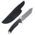 REAPR Javelin Fixed Blade Knife 5 Inch Partially Serrated Satin Tanto CTLR-020-BLK-RPR