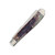 Case Purple Smooth Bone Diamond Shield/XX Bolster Mini Trapper