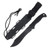 REAPR TAC Bowie Knife 7 Inch Plain Black Oxide Clip Point CTLR-012-BLK-RPR