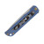 Medford T-Bone S-45VN Tumbled Drop Point Blue Mosaic Handle Bronze Hardware/Clip