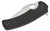 Kizer Submarine Black Folding Knife 3.19in Stonewash Drop Point Blade