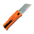 Reate Exo-U Gravity Knife Orange Aluminum with Speedholes Black Lock