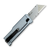 Reate Exo-U Gravity Knife Silver Aluminum W Diamond Pattern Black Lock