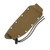 ESEE 6 Plain Black Blade with Walnut Handle