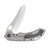 155M Olamic Wayfarer 247 S90V Mouflon Satin Blade Light Blast Titanium Hybrid Flat & Scalloped Frames Handle