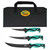 Danco Pro Series Knife Kit (5 Inch, 7 Inch, 9 Inch fillet) Seafoam