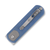 Vosteed Corgi Pup Folding Knife Blue 2.37 Inch Plain Satin Drop Point Back Closed