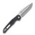 Vosteed Thunderbird 3.48in S35VN Satin Green G10 Tanto Harpoon Trek Lock Knife
