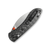 Vosteed Mini Nightshade S35VN Black Carbon Fiber Stonewash Shilin Cutter Crossbar Lock Knife