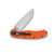 Ontario Rat I Orange G-10 Satin Aus-8 Blade