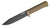 Cold Steel SRK Black Tuff-Ex Coated SK5 Carbon Steel Clip Point Dark Earth Kray-Ex Handle