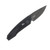 Kershaw Auto Launch 9Black Anodized Aluminum Handle Damascus Blade AUKS7250DAM