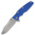 Hinderer Eklipse Tri-Way 3.5in Blue S45VN Stonewash Spearpoint