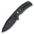 SENCUT Excalis Folding Knife Green 2.97 Inch Plain Black Reverse Tanto