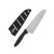 Kershaw 6.5" Black Polypropylene Handle Santoku Knife KS1782X