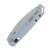 Kershaw Mini Iridium Folding Ice Blue 3in Plain Stonewash Spear Point KS2051