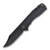 Petrified Fish Victor Black Micarta 3.6in Black Stonewash Clip Point
