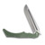 Midgards Messer Fenris FOLDING KNIFE GREEN PLAIN