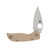 Spyderco Chaparral SLIPIT Bideseye Maple 2.77 Inch Plain Satin Leaf SPC152NLWDP