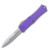 Microtech Hera® II Mini Bayonet Purple Stonewash Partial Serrated