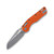 Microtech MSI RAM-LOK Folding Knife Half Serrated Apocalyptic Orange