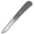 ESNYX Silver Line Tarpon Pocket Knife Gray Front Open 2