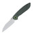 Tenable Prometheus Green 3.29 Inch Plain Stonewash Wharncliffe T1040A2