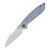 Tenable Prometheus Blue 3.29 Inch Plain Stonewash Wharncliffe T1040A3